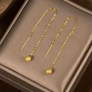 Anting titanium jurai boba pasir anti luntur