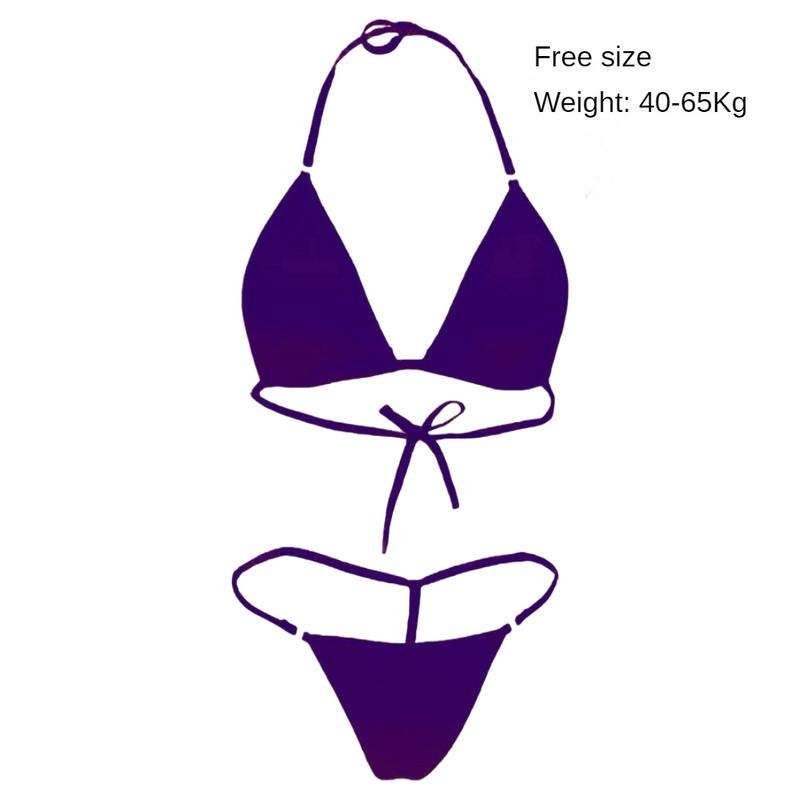 Product Introduction of Đồ Lót Nữ Bikini, Gợi Cảm Và Thoải Mái, Ba Điểm, Thích Hợp Để Bơi Lội, Bộ Đồ Lót Đi Biển Mùa Hè Ngầu 16