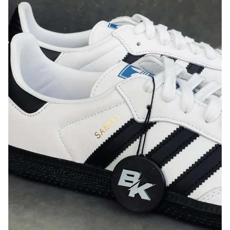 SAMBA OG WHITE CORE BLACK Sneakers Pria Wanita Casual 3