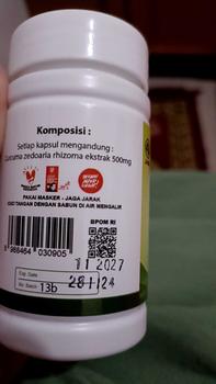 Product Review of Kapsul Ekstrak Kunyit (Kunir) Putih Ath-Thoifah Original BPOM | Herbal Terapi Kanker Tumor Miom Kista Vertigo Dll from I**k a**i 1
