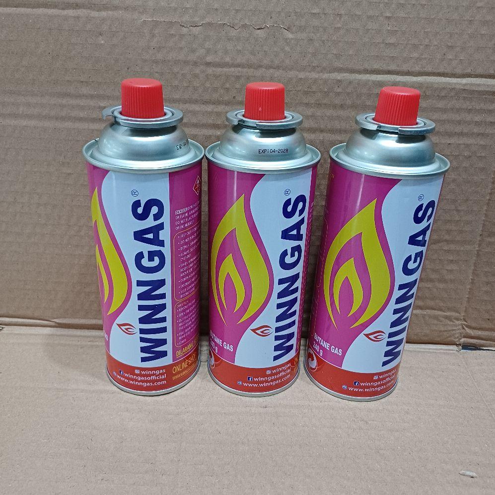 【 COD 】Paket Hemat 3 kaleng gas portabel untuk kompor portable dan torch Kitchenware
