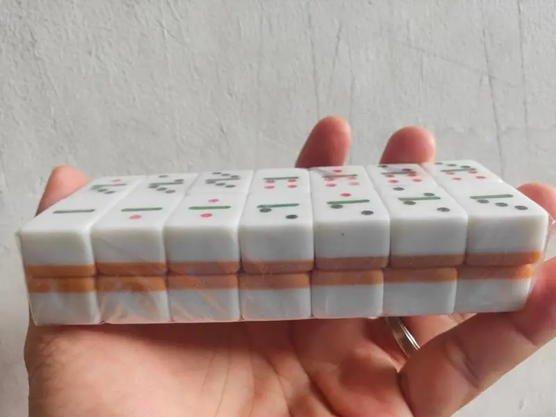 Batu GAPLE / Batu DOMINO + Tas Kotak Penyimpanan 3
