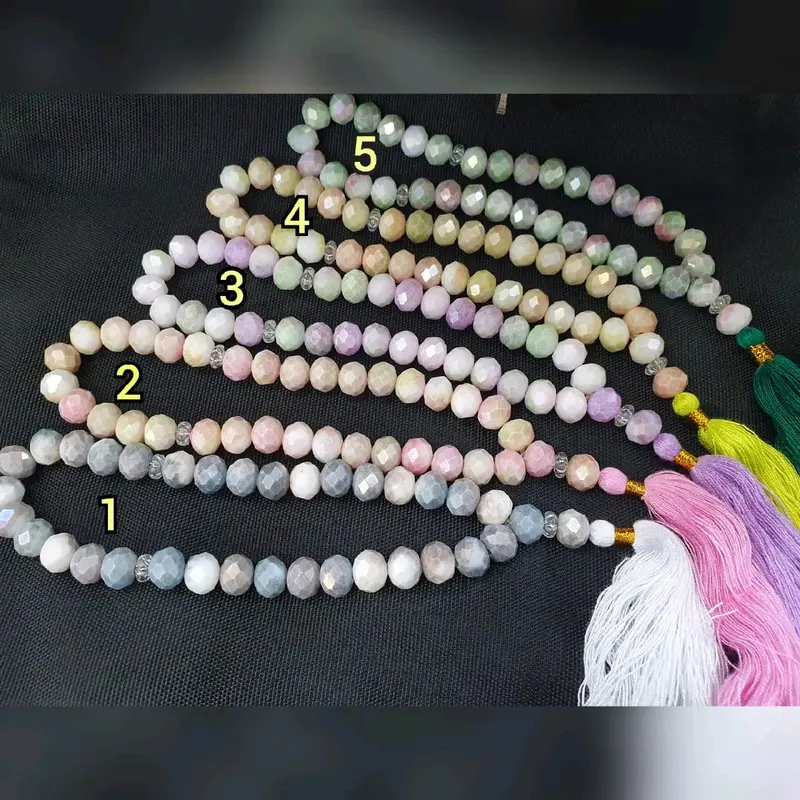 Tasbih kristal 33 ukuran 10mm Muslim 0