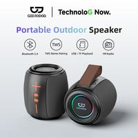 Gambar GOOJODOQ AB4105 Portable Outdoor Bluetooth Speaker 5.4 TWS Stereo Wireless Speaker USB TF Card FM Radio Bass Powerful Portable Speaker dari goojodoq store Kota Administrasi Jakarta Barat 1 Tokopedia