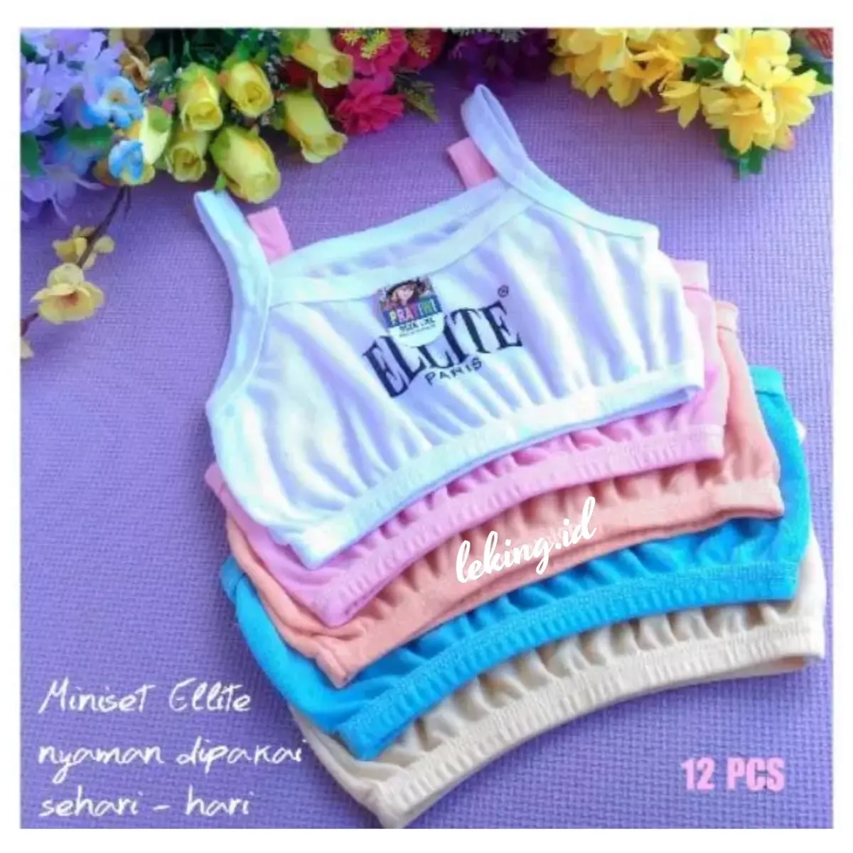 Grosir 12 PCS ( 1 Lusin ) Miniset Anak - Remaja Cantik / MIniset Ellite Warna - Warni