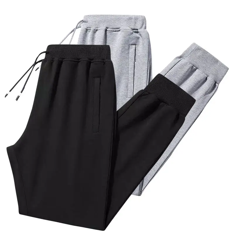 GRACIOUSTYLE - Celana Jogger Training Olahraga Spot Panjang Pria Polos Bahan Babyterry Gym Lari Jogging Jumbo Wanita Karet Tali Tebal Lembut