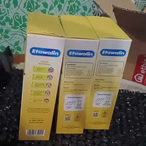 PAKET 3 BOX SUSU ETAWALIN - SUSU BUBUK | 200 GRAM ORIGINAL [BPOM] | BISA COD  [minuman yang terbuat dari susu kambing etawa dipadukan dengan Rempah pilihan] Bahan Dairy Milk Powder Drink