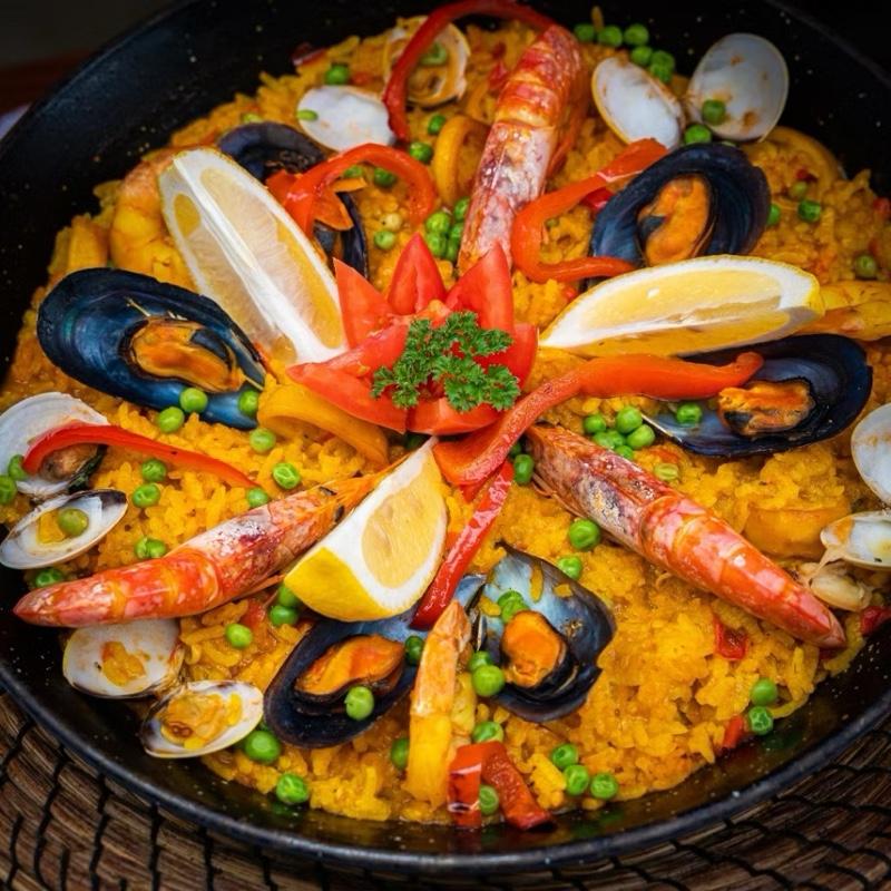Product Introduction of Spanish Paella Rice Arroz Cebolla 1kg + Saffron 10