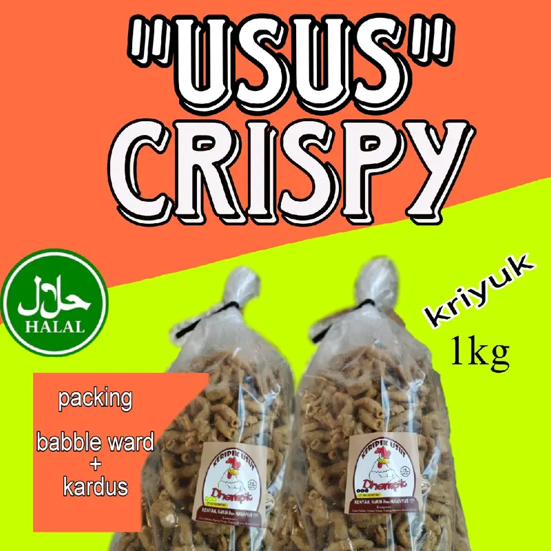 1KG-Remukan KRIPSUS USUS CRISPY-USUS KRISPI-KERIPIK USUS- harga murah 3