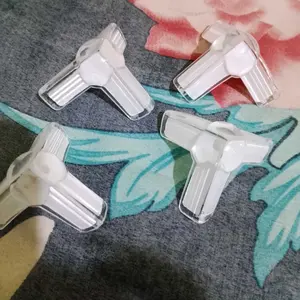 Pelindung Sudut Meja 4pcs Sudut Meja Silikon Pelindung Dari Bayi Safety Silicone Transparent Pelindung Pengaman