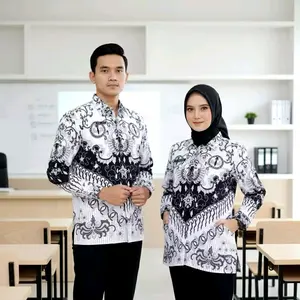Seragam PGRI Resmi Terbaru Kusuma Bangsa Model Kemeja Pria Dan Wanita Desain Elegan Dan Modern