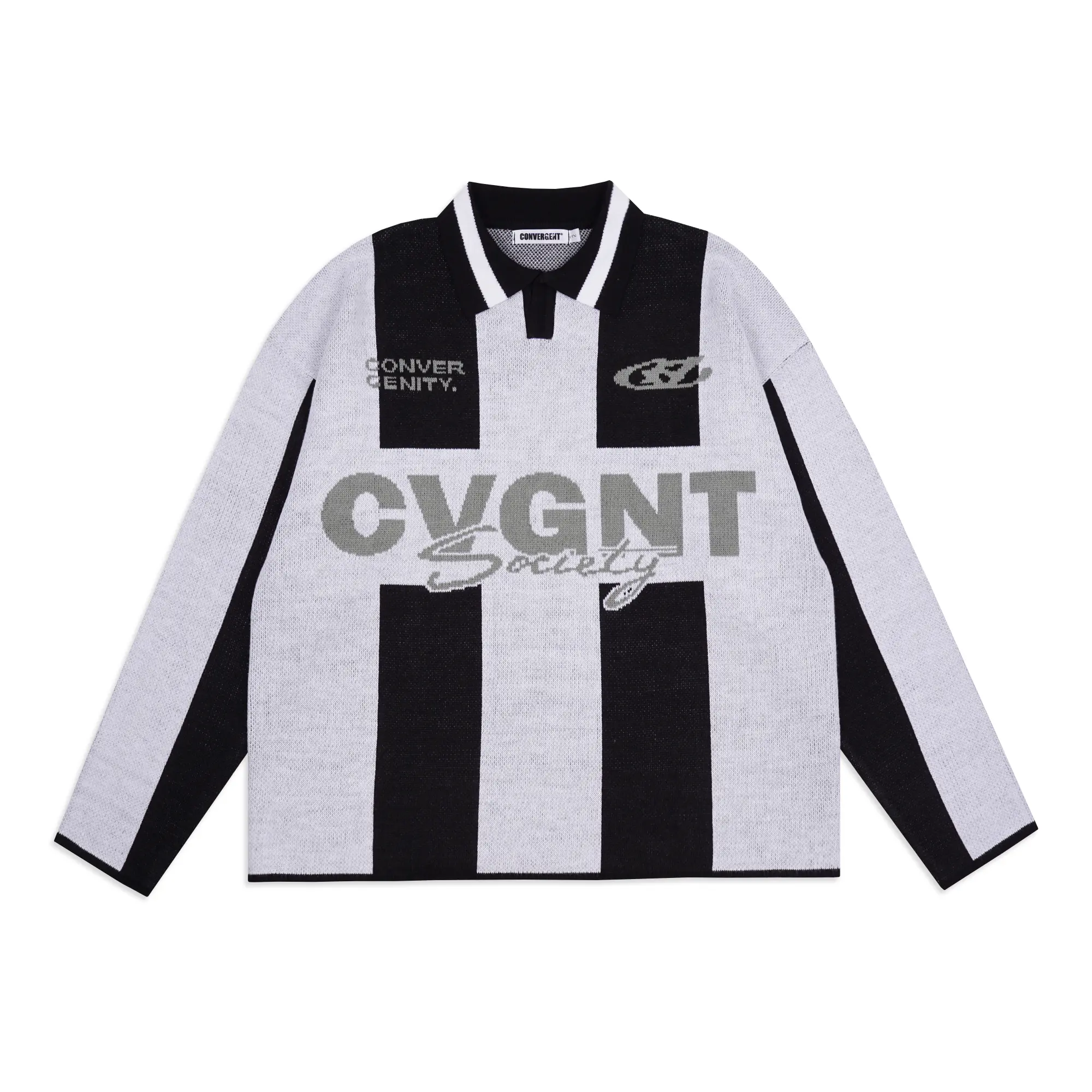CONVERGENT JERSEY KNITWEAR CARDIGAN | KNIT-FRAGMENT