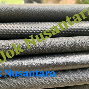 KULIT JOK MOTOR HITAM POLOS