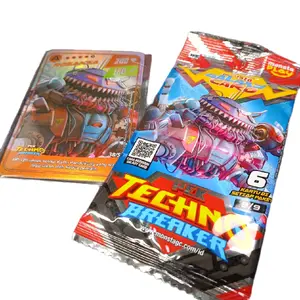 Pack Kartu BoBoiBoy Monsta Galaxy Card Pek Techno Breaker 9/9 Rosaksa Tier A Foil  (SEALED)