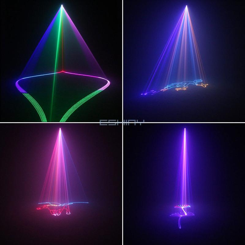 Product Introduction of 500mW Animation RGB Laser Lines Beam Stage Light Pattern Projector Scans Remote DMX Sound DJ Dance Bar Logo Shop Holiday Party Professional Effect Lighting System Show G1 19