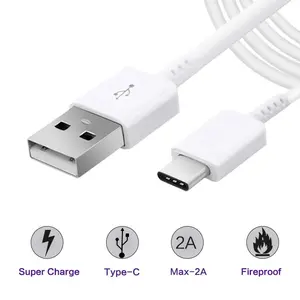 NYATACELL Kabel Data Type C Original 100% - 15W Adaptive Fast Charging 2A untuk Galaxy A02S A03S A04 A04E A04S A11 A12 A13 A14 A20 A20S A21 A21S A22 A30 A31 A32 4G 5G A50 A50S A51 A52 A52S A70 A70S A71 M11 M21 M30S - Cable, Gadget