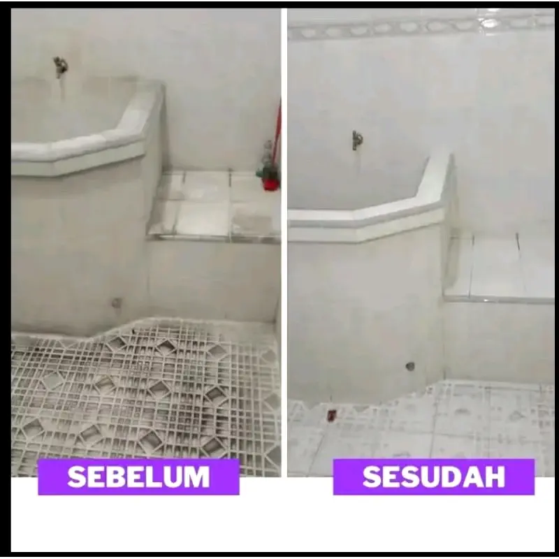 FASTCLEAN TOILET CLEANER Terbaru Pembersih Kamar Mandi Viral Pembersih Serbaguna 1Liter Free Kuas & Sarung Tangan Cairan 3