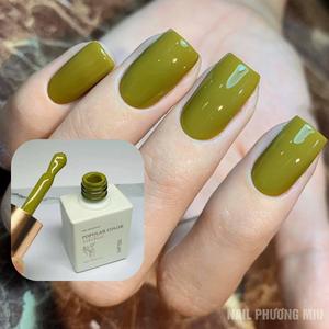 Sơn Gel Lẻ Màu Xanh Bơ XEIJAYI G54 Popular Color Làm Nail, Sơn Bơ Xanh G61 Mùa Hè Cao Cấp Chai 15ml Cỏ Úa Bền Màu Nữ Women