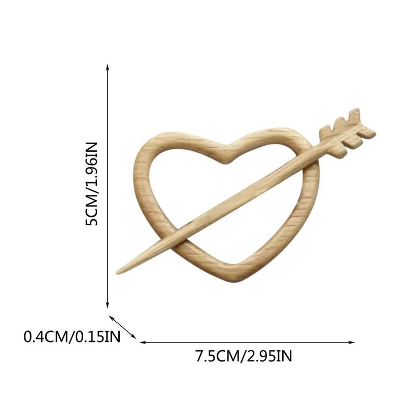 Cute Lovely Trendy Bird Animal Bear Rabbit Heart Clothing Accessory Women Brooch Wooden Brooch Fashion Jewelry 2