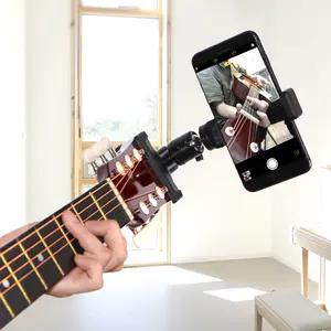Guitar Head Clip Holder Live broadcast bracket clip Mobile Phone Holder Universal Multifungsi Holder