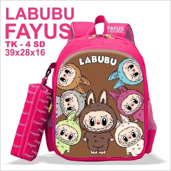 Tas Ransel Labubu viral tas Ransel Anak Sekolah TK SD 2