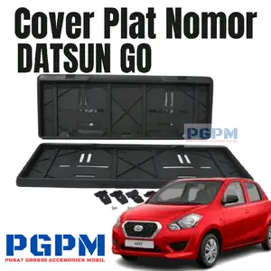 Cover Plat Nomor Datsun Go Original Avs Astra 46cm PnP Datsun Go/Go+/Go+panca