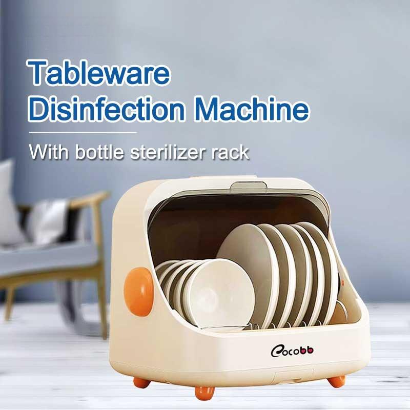 Desktop UV Kitchen Tableware Sterilizer Disinfection Drying Cabinet ...