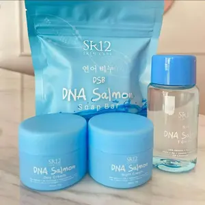 SR12 Paket DNA Salmon SR12 ( Day & Night Cream ) - Perawatan Wajah Mencerahkan Anti Aging Skincare Glow Regenerasi Kulit Dengan Day Cream Night Cream & Toner -  Bersihkan Muka Kusam