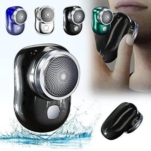 Mini Shaver Alat Cukur Elektrik pencukur jenggot Kumis Rechargeable Wajah
