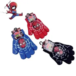 3 Pasang Sarung Tangan Anak Karakter Cowok Motif Spiderman untuk Aktivitas Sehari-hari dan Mainan