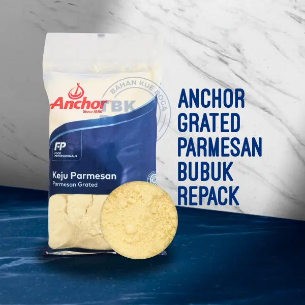 Keju Parmesan Bubuk Anchor 100 Gram - Cheese Powder Baking 4