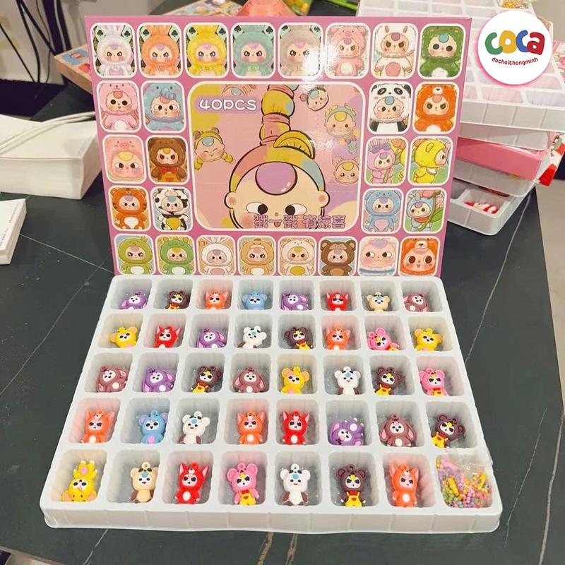 Product Introduction of Hidden box hộp mù Kuromi bất ngờ 40 ô móc khoá noel Kuromi labubu capy Blind Box móc khóa quà tặng giáng sinh 20