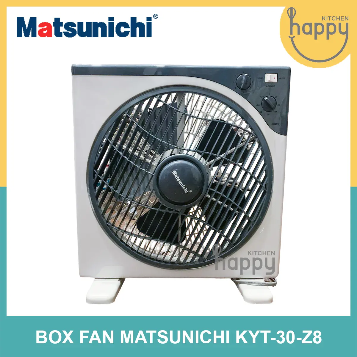 Box Fan Matsunichi 12 Inch Kipas Angin Kotak Matsunichi KYT 30 Z8
