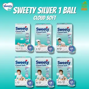 1 BALL Sweety Silver Pants Cloud Soft I S38 I M32 I L28 I XL24 I XXL22