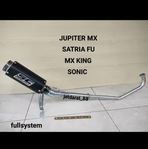 knalpot racing SC PROJECT KARBON untuk motor JUPITER MX KARBU OLD.JUPITER MX NEW/SATRIA FU KARBU OLD.SATRIA FU INJEKSI NEW.SONIC 125.SONIC 150.MX KING Motorcycle