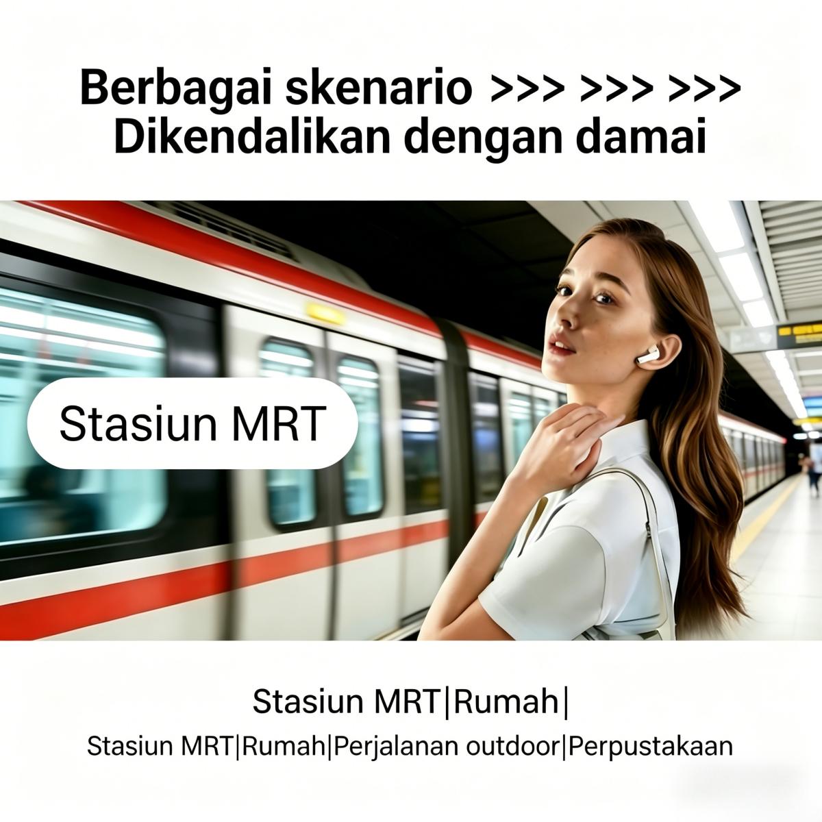 GreatwallMLBBAI TranslationTWSNirkabelEarphone BluetoothHandsfree, Bluetooth 5.3, IPX5, Mikrofon Bawaan, efek suara HIFI, cocok untuk olahraga, Smart Touch, kompatibel dengan ponsel dan tablet, dll. Wireless Headset