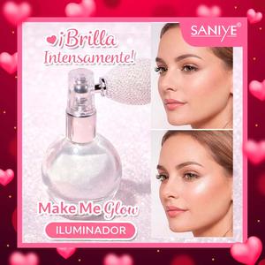 Saniye Polvo de hadas brillante, polvo en aerosol iluminador de hadas, agrega un brillo radiante a tu piel.Iluminador corporal ,Resplandecer