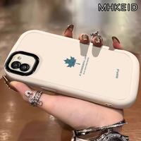 Gambar MHKEID Casing Hp untuk Samsung A03 Case Daun Maple Kasing kepulan krim Silikon Softcase Casing - Gaya1, Samsung A03 dari MHKEID MALL Kab. Tangerang 4 Tokopedia