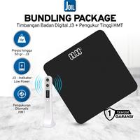 Gambar Joil Bundle Timbangan Badan J3 & Alat Pengukur Tinggi Badan dari Joil Kota Tangerang Selatan 1 Tokopedia