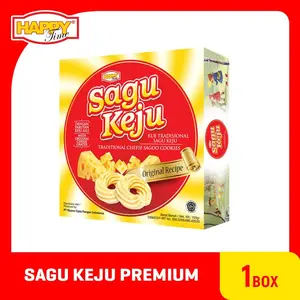 Happy Sagu Keju Premium ( 1 Box ) Bubuk Cheese