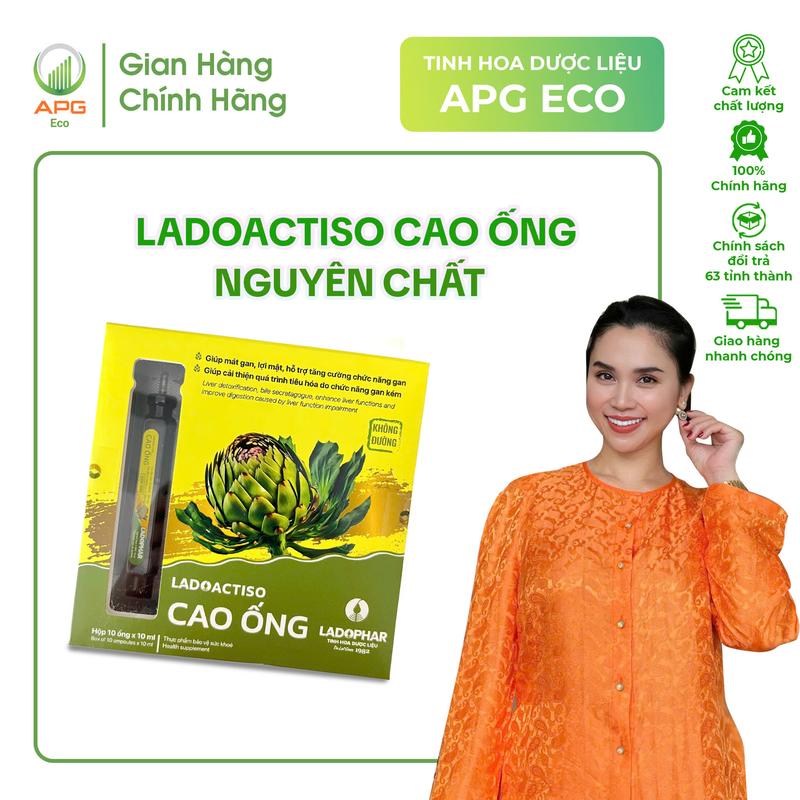  Cao ống Atiso Nguyên Chất  10 ống x 10ml  