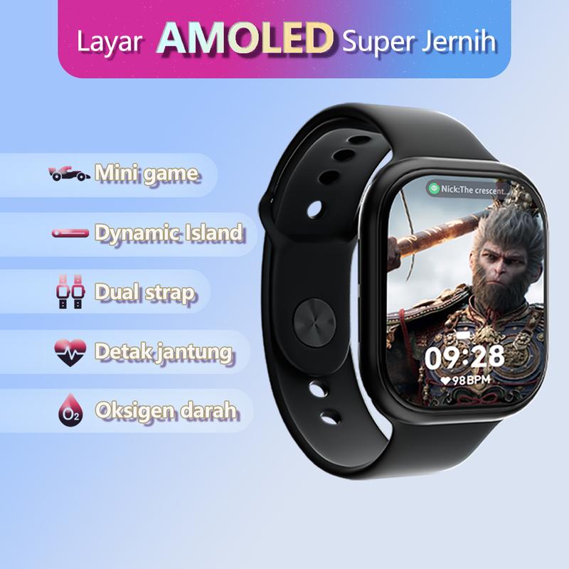 Jam Tangan X | Model Klasik untuk Pebisnis | Layar AMOLED | Pengisian ...