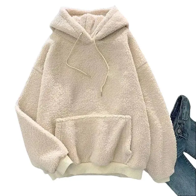 HOODIE JAKET SHERPA BULU DOMBA PRIA DAN WANITA BERKUALITASS Unisex 3