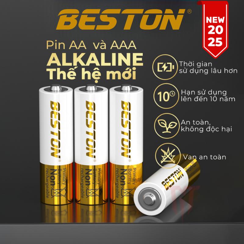 Pin Beston 1.5V Alkaline AA AAA pin karaoke, pin đồ chơi , điều khiển, đèn led, pin đồng hồ