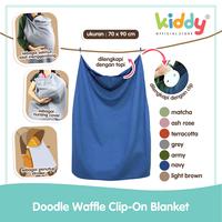 Gambar Kiddy Doodle Waffle Clip On Blanket / Selimut Bayi Bertopi dengan Klip 39021 - Army dari Bayi Kiddy Kota Tangerang 3 Tokopedia
