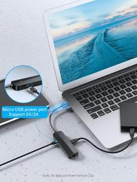 Gambar VENTION USB HUB 2.0 3x Port with RJ45 Ethernet - CHP dari Techno Computer Bali Kota Denpasar 4 Tokopedia