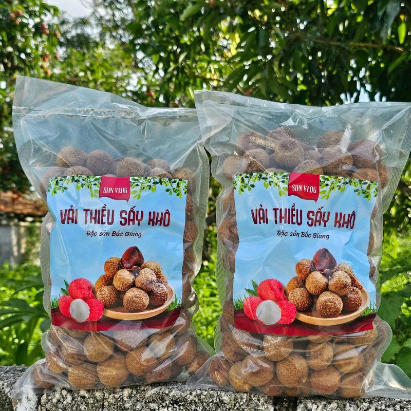2kg Vải Thiều Sấy Khô Đặc Sản  Bắc Giang
