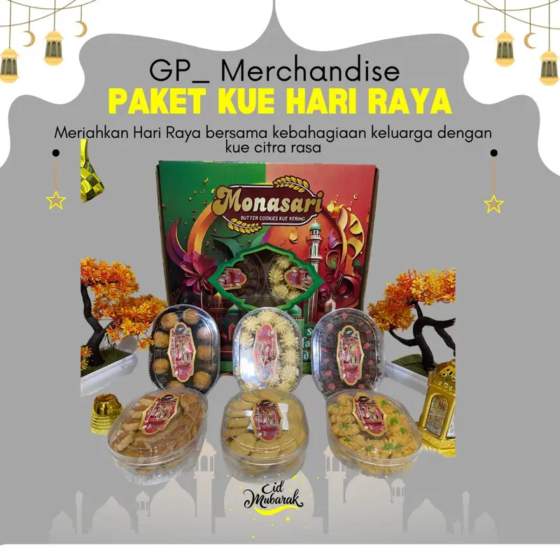 Paket Kue Kering Lebaran Toples Hampers Kue Kering 4