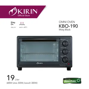 KIRIN Oven Listrik 19 Liter - KBO-190LW (Low Watt)