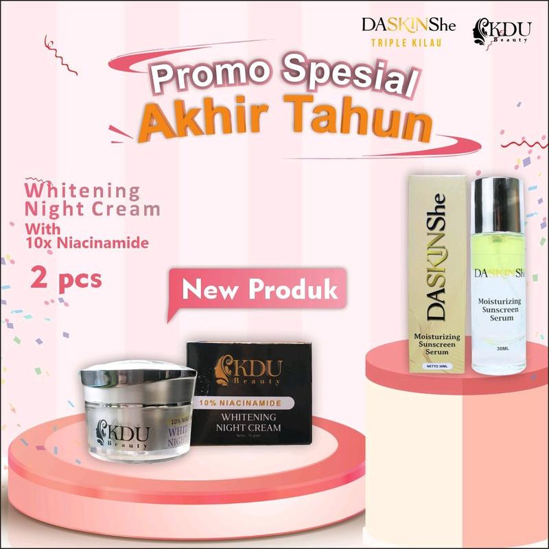 # PASANGAN FLEK HITAM (SUNSCREEN & CREAM MALAM 4